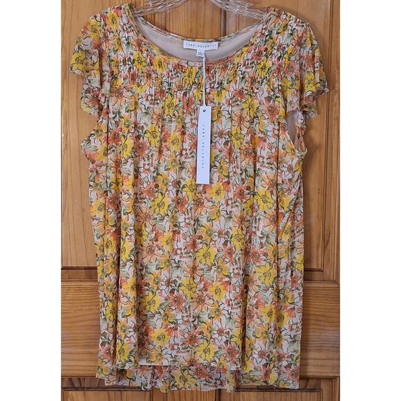 NWT Jane and Delancey Shirt Women's Large BOHO Cottage Prairie Farmcore Country - Picture 1 of 10